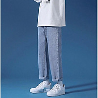 Quần Ống Rộng Quần Jeans Baggy Quần Jean Nam Quần Bò Ống Đứng Style 2021