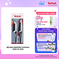 Bộ dao Tefal Comfort K221S244 15cm và 12cm - Hàng Chính Hãng