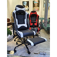 Ghế Văn Phòng Ghế Gaming Cho Game Thủ Chân Xoay Ngả Lưng Thư Giãn Có Chân Gác MA007-U4