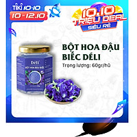Bột màu hoa đậu biếc Déli
