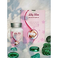 Thực Phẩm Chức Năng Viên Uống Hỗ Trợ Giảm Cân Thiên Nhiên Lily Slim , giảm cân mạnh từ 5-7kg sau 1 liệu trình, không tác dụng phụ, giúp cơ thể săn gọn tự nhiên an toàn, sản phẩm đạt chuẩn GMP