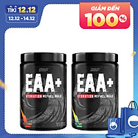 Nutrex EAA+ Hydration, Phục Hồi & Xây Dựng Cơ Bắp, Sức Mạnh, Sức Bền, Bổ Sung 8G Amino Axit Thiết Yếu + BCAA + 1.5G Chất Điện Giải, 30 Lần Dùng