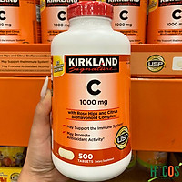 Viên Uống Bổ Sung Vitamin C Kirkland Signature Vitamin C (1000mg x 500 Viên)