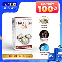 Thực Phẩm Chức Năng Tinh Hàu Biển OB - Tăng Cường Sinh Lý Nam Giới (Chai 30 viên)