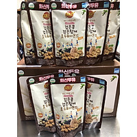 Sữa đậu đen hạnh nhân óc chó Hwa Shin - Thùng 20 gói -195ml/gói Hàn Quốc