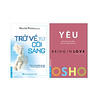 Combo 2 Cuốn Sách: Trở Về Từ Cõi Sáng + Osho - Yêu