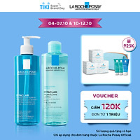 Bộ sản phẩm chăm sóc da sạch thoáng toàn diện La Roche-Posay Micellar Water