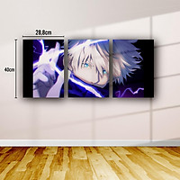 Bộ tranh 3 tấm anime Chú thuật hồi chiến Jujutsu Kaisen (13) tranh ghép anime 86,6x40cm