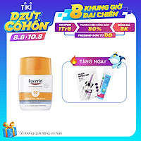 Kem Chống Nắng Eucerin Sun Fluid Mattifying SPF 50+ (50 ml), Cho Da Thường, Da Hỗn Hợp