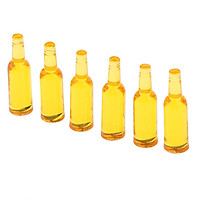 Kitchen Mini Drink Wine Juice Bottles For 1:12 Scale Dollhouse