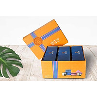 Combo 3 hộp thực phẩm chức năng đông trùng hạ thảo hector sâm và hộp quà đi kèm sang trọng, chắc chắn phù hợp cho tặng quà, đem biếu dịp lễ, dịp Tết, dịp đặc biệt.