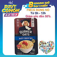 Yến Mạch Quaker Oats Quick - 1 Minute 4.52kg ( Dạng Hạt Cán Vỡ nk my )