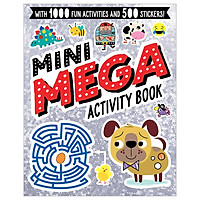 Sticker Activity Book Mini Mega – Silver