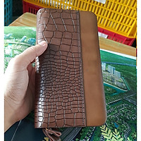 Ví nữ dài da Pu cao cấp dập vân cá sấu siêu đẹp thời trang