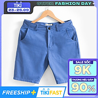 Quần Đùi Nam Kaki 6 Màu Trẻ Trung Phong Cách Hàn Quốc VICERO