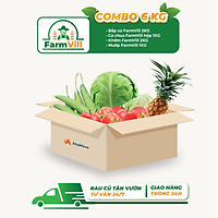 [ Chỉ Giao HCM ] - Combo [6KG] Rau củ tươi sạch đủ dùng 3 ngày