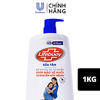 Sữa Tắm Lifebuoy 1100g Chăm Sóc Da Dưỡng ẩm Mềm Mịn Giúp Bảo Vệ Khỏi 99.9% Vi Khuẩn Và Ngăn Ngừa Vi Khuẩn Lây Lan Trên Da