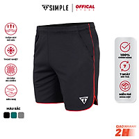 Quần Thể Thao Nam Lai Bầu TSIMPLE tập gym vải thun lạnh thoáng mát, co giãn, chuẩn form nhiều màu