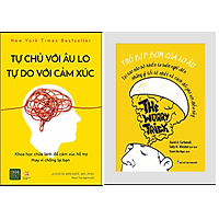 Sách tư duy - kỹ năng sống: Combo Trò Bịp Bợm Của Lo Âu - The Worry Trick+Tự Chủ Với Âu Lo, Tự Do Với Cảm Xúc.