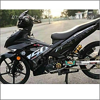 Tem Exciter 150 rời Y15ZR xám đen (i)