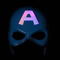 Mặt Nạ Nhựa Hóa Trang Captain America Có Đèn Led