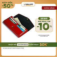 Ví Bóp Nữ Da Bò Thật Cầm Tay Clutch Handmade Cao Cấp Galaxy Store GVNUA04 - Hàng Chính Hãng (20x10 cm)