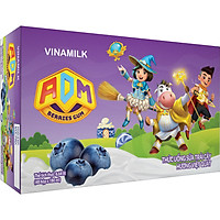 Thùng 48 Hộp Thức Uống Sữa Trái Cây Hương Việt Quất Vinamilk ADM Berries Gum 180ml