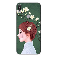 Ốp lưng điện thoại Asus Zenfone Max Pro M1 hình Cô Gái Tóc Hoa