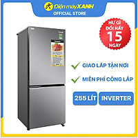 Tủ Lạnh 2 Cánh Panasonic 255 Lít NR-BV280QSVN ngăn đá dưới - Ngăn đông mềm siêu tốc - Hàng chính hãng