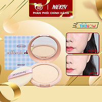 Phấn Phủ Dạng Nén Kiềm Dầu Dearmay California Cherry Sebum Pact 12g