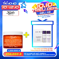 MẶT NẠ NGHỆ VIỆT QUẤT TUMERIC & CRANBERRY SEED ENERGIZING RADIANCE MASQUE