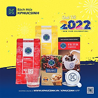 Set quà tết 2022 combo cà phê bánh kẹo Xuân An Lành KPHUCSINH