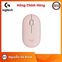 Chuột không dây Logitech Pebble M350 Wireless/Bluetooth - Hàng Chính Hãng