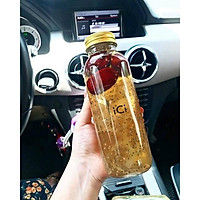 Chai thuỷ tinh 300ml nắp nhôm đựng nước ép, sữa, detox...