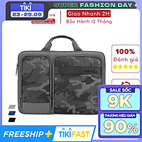 Cặp đựng laptop Arctic Hunter Y00010 chất liệu oxford chống thấm nước, thiết kế nhiều ngăn tiện dụng, nhỏ gọn dễ mang đi