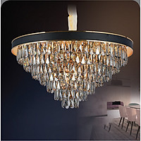 Đèn chùm pha lê cao cấp thiết kế sang trọng trang trí phòng khách, nhà hàng, quán cafe, khách sạn CFL 9904/800