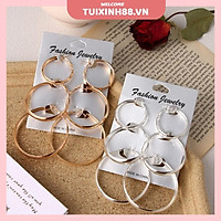 Bộ Khuyên Tai Thời Trang Xinh Xắn Cho Nữ MS0875