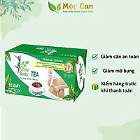 Trà hỗ trợ giảm cân cấp tốc giảm mỡ bụng an toàn hiệu quả Slim Hami Body Tea MỘC CAN hộp 25 túi lọc