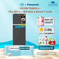 Tủ lạnh Panasonic Inverter 306 lít NR-TV341VGMV - Lấy nước ngoài - Làm đá siêu tốc - Hàng chính hãng