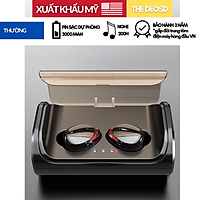 | Xuất Khẩu Mỹ, Nghe 200h | - Tai Nghe Bluetooth Không Dây Pin Sạc Dự Phòng 3000mah - The Deosd C3.2-X6S TD-D200S - Hàng Chính Hãng