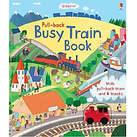Usborne pull-back busy train book