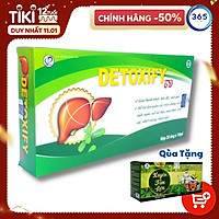 DETOXIFY - Giúp thanh nhiệt, tiêu độc, mát gan, Hỗ trợ làm giảm các triệu chứng : dị ứng, mẩn ngứa, nổi mề đay,mụn nhọt, rôm sảy, nhiệt miệng, nhiệt lưỡi (Hộp 20 ống x 10ml)