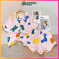 Đồ ngủ nữ chất lụa mango cao cấp, ĐỒ BỘ PIJAMA mặc nhà freesize