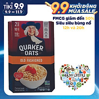 Yến Mạch Quaker Oats Old Fashion 4,52kg (Dạng Hạt cán Mỏng)