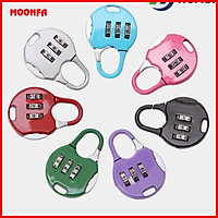 Khoá số mini balo, vali, hành lý ( màu ngẫu nhiên)