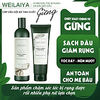 Bộ Dầu Gội Và Xả Weilaiya (Gội 400ml- Xả 250ml) - Sản Phẩm Chính Hãng