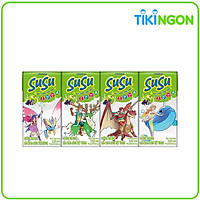 Lốc 4 hộp Sữa Chua Uống Tiệt Trùng Vinamilk Susu 110ml - Táo Nho