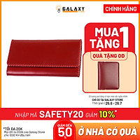 Ví Bóp Nữ Da Bò Thật Cầm Tay Clutch Handmade Cao Cấp Galaxy Store GVNUA06 - Hàng Chính Hãng (20x11 cm)