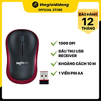 Chuột Không Dây Logitech M185 - Hàng Chính Hãng