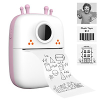 V1 All-in-one Mini Phone Printer Multi-function Portable Printer Wireless Pocket Printer Compatible with iOS & Android